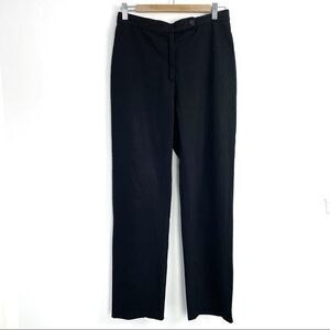 Vintage Kenzo Jungle Black Straight Leg Trousers